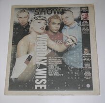 No Doubt Gwen Stefani Show Newspaper Supplement Vintage 2001 Cover Rock ... - $24.99