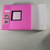 Hallmark Instant Scrapbook Album Just Us Girls Size 10 x 9 Pink In Box U... - $21.76