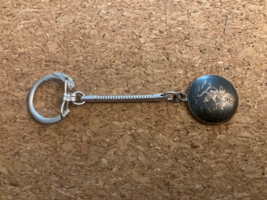 Vintage Siam Mekhala Goddess Dancing Pendant Keychain Collectible - $194.12 MXN