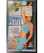 Crunch Burn &amp; Firm Pilates VHS with Ellen Barrett NEW SEALED - £6.68 GBP