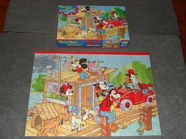 Jaymar Jigsaw Puzzle: Mickey Mouse Fishing Dock Disney 100 pc [COMPLETE]... - $15.00