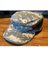 US Army ACU Patrol Cap Size 7 Sekri Industries Inc. Army Digital Camouflage - $19.80