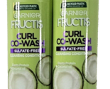 2 Pack Garnier Fructis Curl Co Wash Sulfate Free Cleansing Conditioner 1... - £18.16 GBP