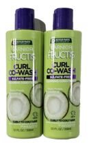 2 Pack Garnier Fructis Curl Co Wash Sulfate Free Cleansing Conditioner 12.1oz - $22.99