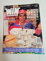 Vintage 90s Sports Betting Magazine Win World Series of Poker Hamid Dast... - $12.24