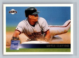 1996 Topps Royce Clayton #61 San Francisco Giants - £1.59 GBP