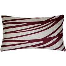 Kukamuka Meri Red Throw Pillow 12x19, with Polyfill Insert - £39.70 GBP
