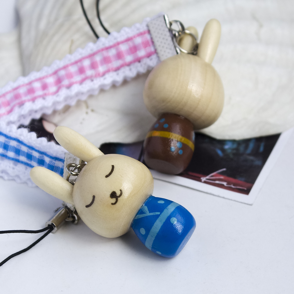 [Kimono Rabbit-3] Cell Phone /Camera/ Handbags Charm Strap