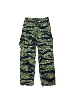 Tru-Spec Pants Mens Small Reguler Woodland Camo Combat Uniform Cotton Cargo - £32.56 GBP