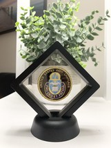 U S Army Chaplain Corps Challenge Coin With 3D Floating Display Case - £11.25 GBP