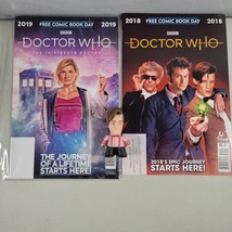 Doctor Who Lot Free Comic Book Day FCBD May 2018 and 2019 and Titan Figure - $16.99