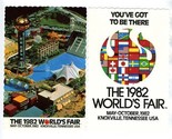 8 Postcards 1982 Knoxville Tennessee World&#39;s Fair Souvenir Cards Lot 4 - $11.88
