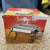 Imperia Pasta Maker Machine SP-150 Made In Italy Heavy Duty Stainless Steel - £24.35 GBP