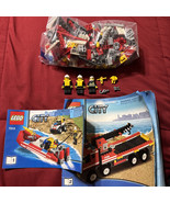 Lego 7213 Off-Road Fire Truck &amp; Fireboat W/Instruction Manual Incomplete - $24.75