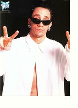 AJ Mclean Backstreet Boys teen magazine pinup clipping Bop open shirt sunglasses - £2.74 GBP