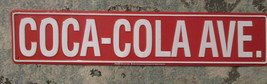 2000 vintage coca cola avenue advertisement sign  - $27.66