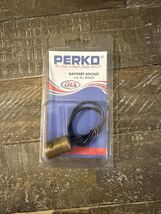 Perko 0052DP Double Contact Bayonet Socket Brass for 12V Lamps Marine Use - $274.71 MXN
