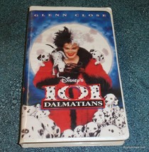 Walt Disney&#39;s 101 Dalmatians VHS 1997 Clam Shell - Classic Comedy Kids Movie! - £6.87 GBP