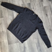 Charter Club Women&#39;s Sweater Black Cashmere Luxury V-Neck Long Sleeves S... - $24.74