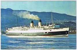 Postcard Canadian Pacific Railway Princess Marguerite Seattle WA - Vanco... - $3.52