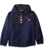 Lucky Brand Big Boys&#39; Lightweight Nylon Pullover Jacket, Popover Navy L - €30,48 EUR