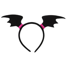 Halloween Bat Wing Headband Devil Bat Hair Bands Bat Ears Headband Hairband Head - £16.59 GBP