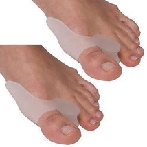2 Silicone Gel Big Toe Bunion Spreaders- Ease Pain Relief Unisex Foot Care Aid - £9.45 GBP