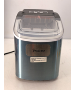 Magic Chef 27 lbs. Bullet Ice Countertop Ice Cube 2-Size Maker Stainless... - €49,54 EUR