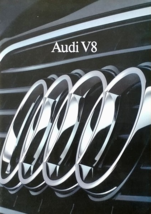 1989 Audi V8 QUATTRO sales brochure catalog US 89 - £7.86 GBP