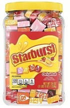 Starburst Original Fruity Chewy Candy Bulk Jar, 54 oz. NO SHIP TO CA - £15.02 GBP