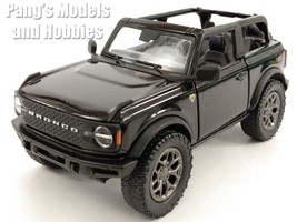 5 Inch 2022 Ford Bronco Open Top 1/36 Scale Diecast Model - BLACK - £13.23 GBP