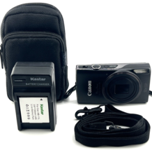 Canon Power Shot Elph 360 Hs Digital Camera Black 20.2MP 12x Zoom Wi Fi Tested - $544.00