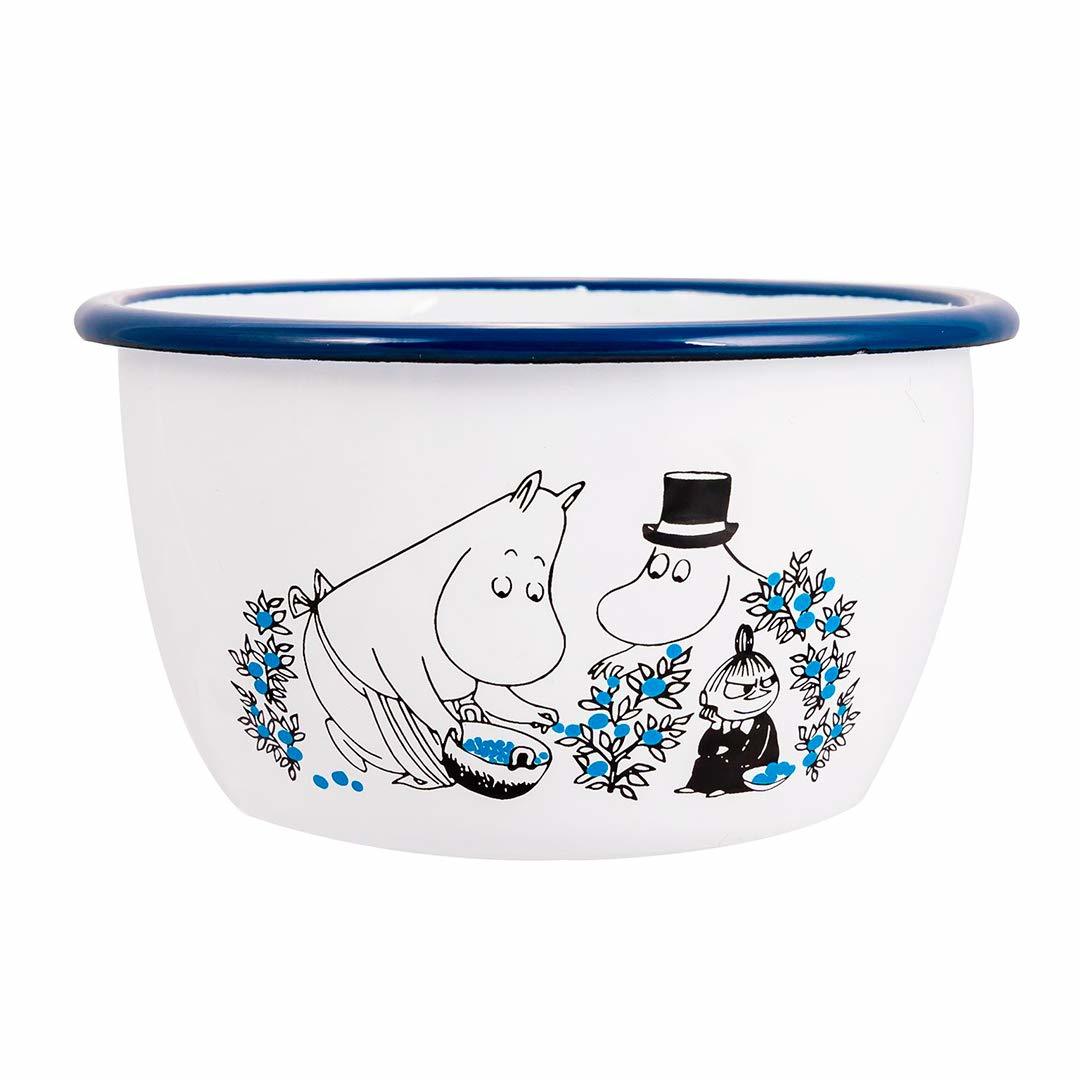 Moomin Bowl Blueberries, 600ml, Cereal Bowl, Mixing Bowl for Kids and Adults - $29.39