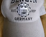 Berlin Germany Est. 1237 Baseball Cap Hat Adjustable Back Adult Nice Con... - $14.24