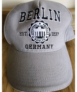 Berlin Germany Est. 1237 Baseball Cap Hat Adjustable Back Adult Nice Con... - £11.41 GBP