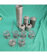 Nikor Stainless Steel Developing Tanks  &amp; Rolls Darkroom Film Photograph... - $125.00