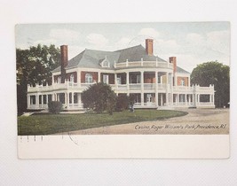 Casino Roger William&#39;s Park Providence RI Postcard Posted 1905 Undivided Back - £7.85 GBP