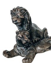 Pewter Figurine Noah&#39;s Ark miniature vtg metal Bible animals Genesis Lion cats - £13.36 GBP