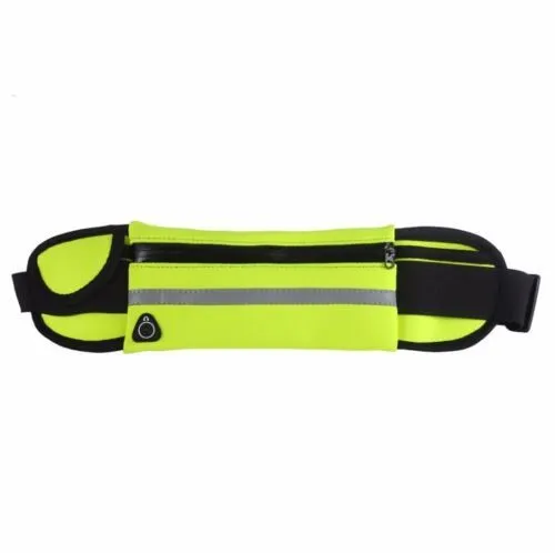 Waterproof Sport Runner Waist Bum Bag Running Belt Pouch Zip Fanny Pack ... - £11.57 GBP