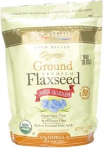Essential Flaxseed (Organic) Spectrum Essentials 14 oz Ground - £22.37 GBP