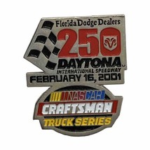 2001 Florida Dodge Dealers 250 Daytona Speedway NASCAR Race Racing Lapel... - £6.25 GBP