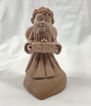 VTG Lil&#39; Sweet Heart&#39;s Small Native Sculpture TnT 1995 Angel Gift Adobe ... - $11.39