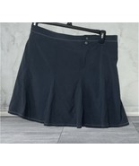 Title Nine Skort Size 10 Nimblene Swingtastic Skirt Granite Gray Pockets - $36.87 CAD