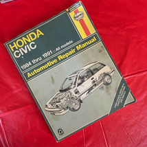 HONDA CIVIC  Repair Manual 1984 -1991 All Models  Haynes 42023 - $10.84