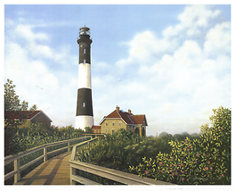 Daniel Pollera West Channel Lighthouse, 1998 - £46.70 GBP