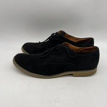 H&amp;M Mens Black  Almond Toe Lace Up Casual Oxford Shoes Size 10 - $14.85