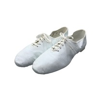 Award Oxford Jazz Shoes White Lace Up Leather Size 5.5 New Split Sole Dance - £19.83 GBP