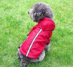 Hooded Pet Raincoat - Waterproof And Warm - $22.72+