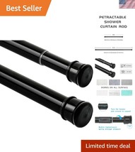 Tension-Mounted Curtain Rods 2-Pack 42-78 Inch – Perfect for Bathroom &amp; ... - $700.57 MXN