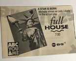 Full House Tv Guide Print Ad Advertisement Mary Kate Ashley Olsen TV1 - $5.93